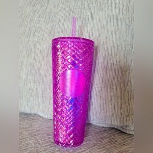 Starbucks Pink Venti Tumbler with Straw